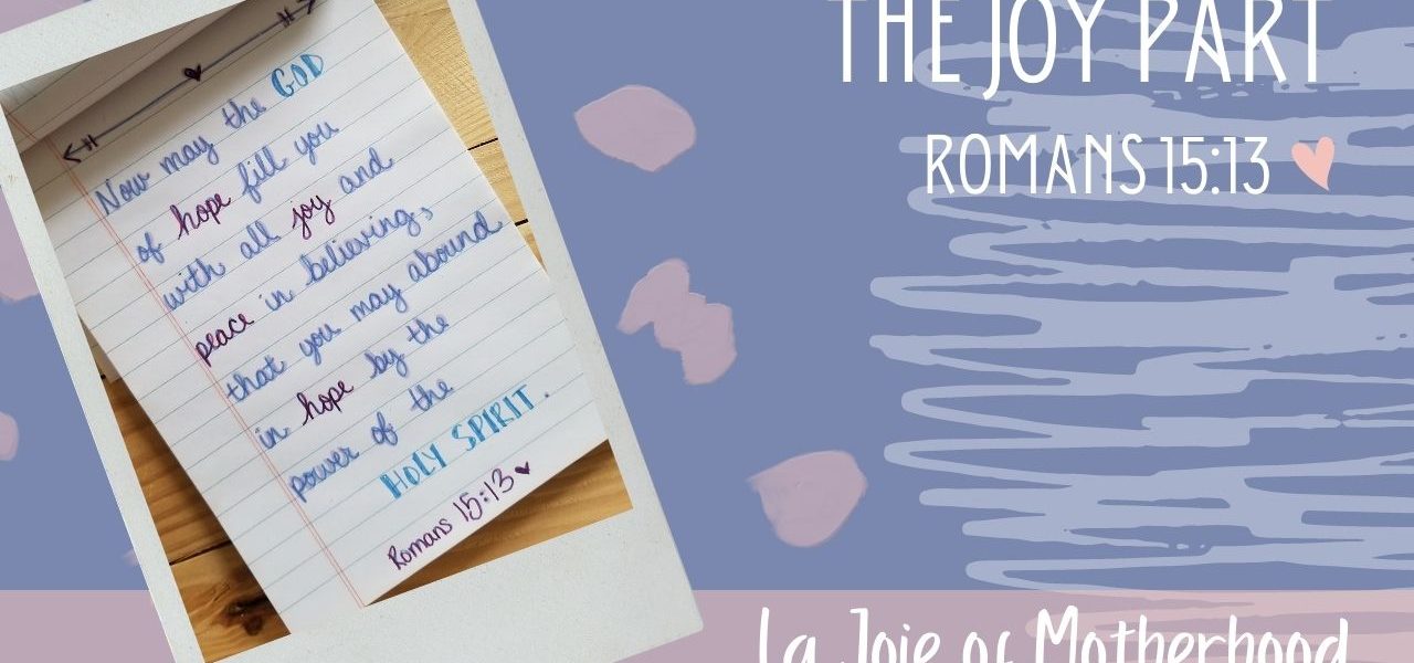 Daily Joy | Romans 15:13